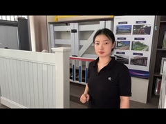 outdoor use privacy door long use time white PVC Privacy Fencing