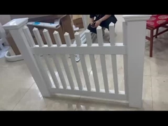 Reduces Wood Reliance PVC Picket Fence Attractive