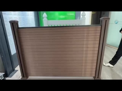  WPC Fence Stylish Corrosion Resistant  Stronger than Wood