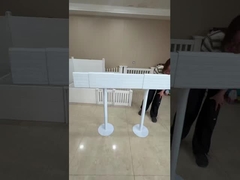 White Vinyl Horse Running Fencing PVC Extrusion