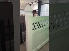 Rainproof Pvc Fence pannle Safety